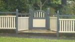 All Day Fencing, Picket fence and gate